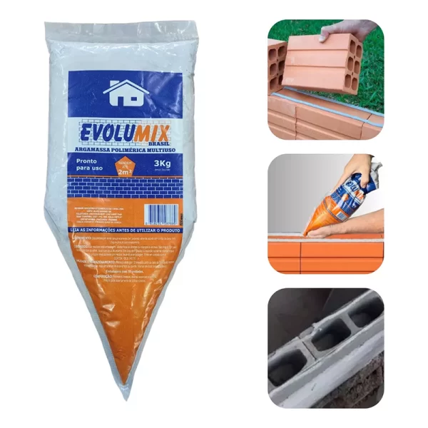 Argamassa Polimérica Evolumix 3kg - Image 2